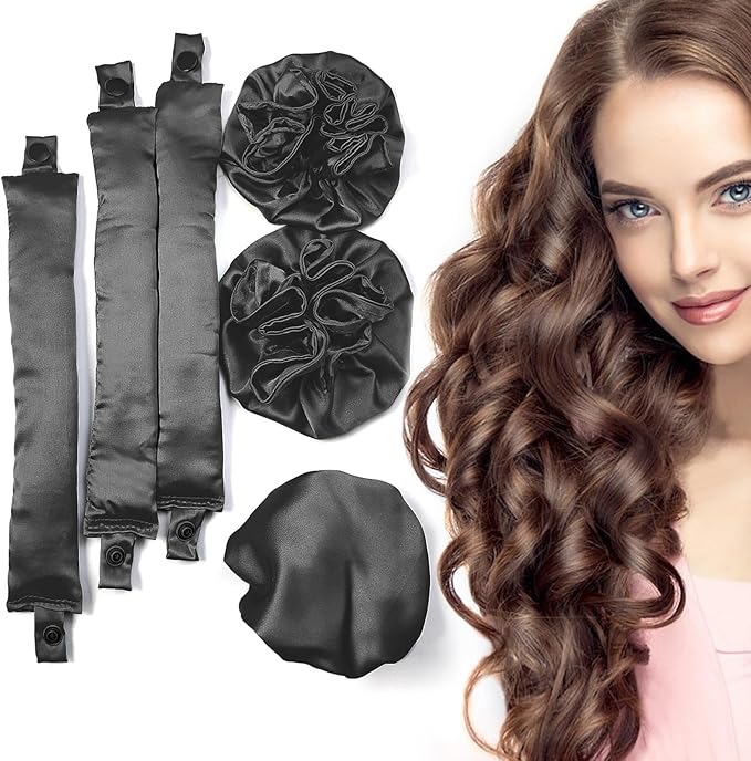 6PCS BUN BONS BLACK